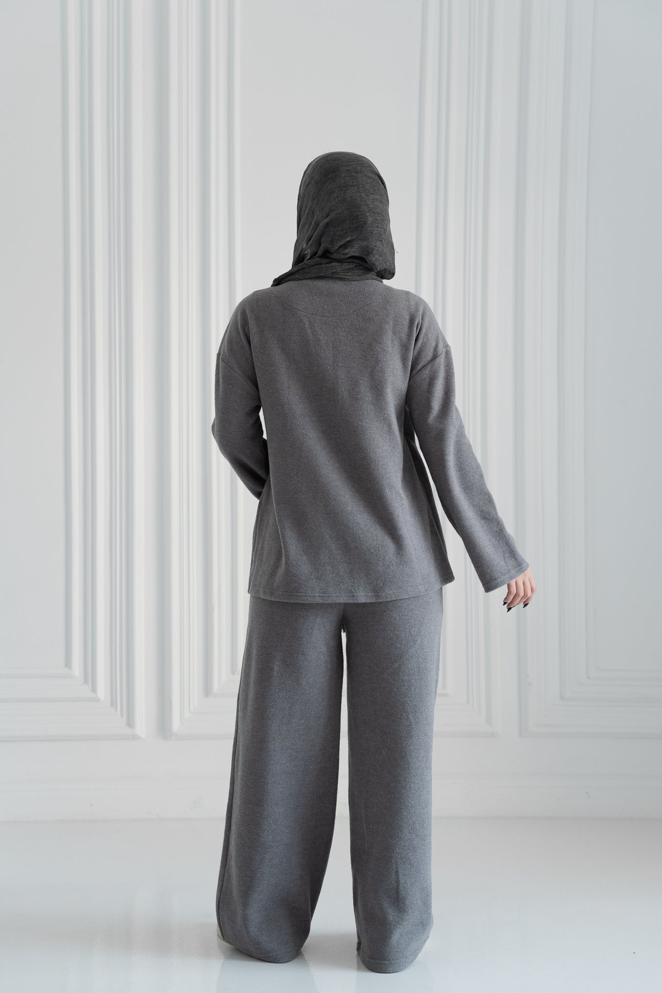 Oversized Wrap Set – Greige