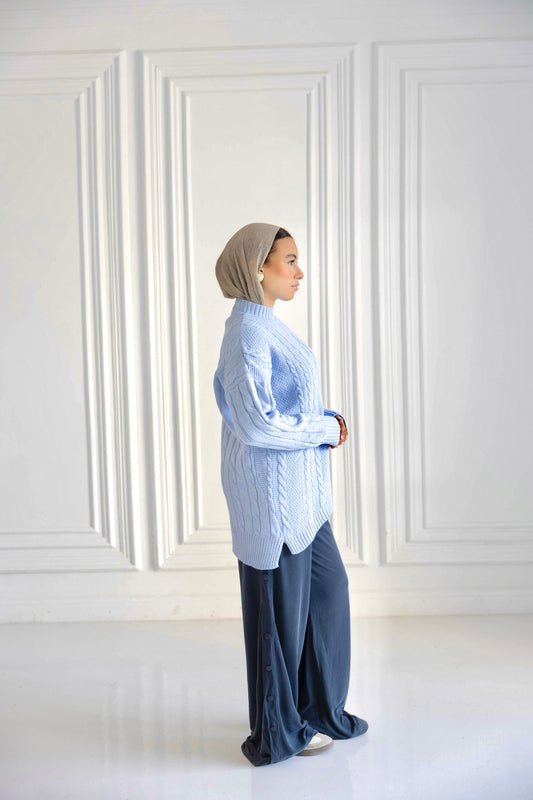 Essential Icy Blue Pullover