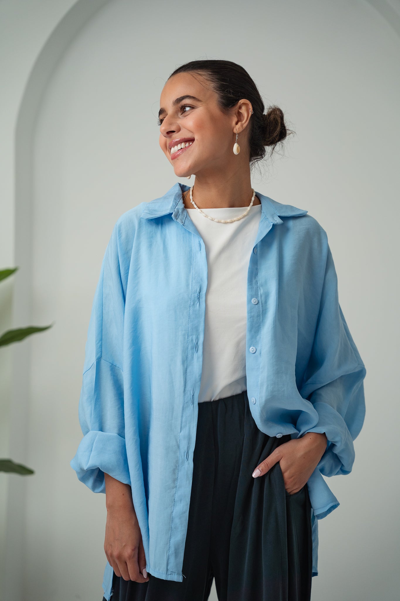 Breeze -Blue Shirt