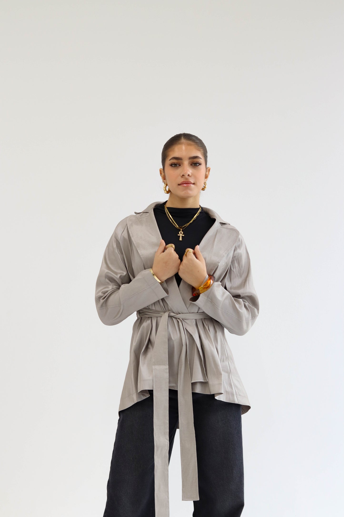 Iris Silver -Blazer