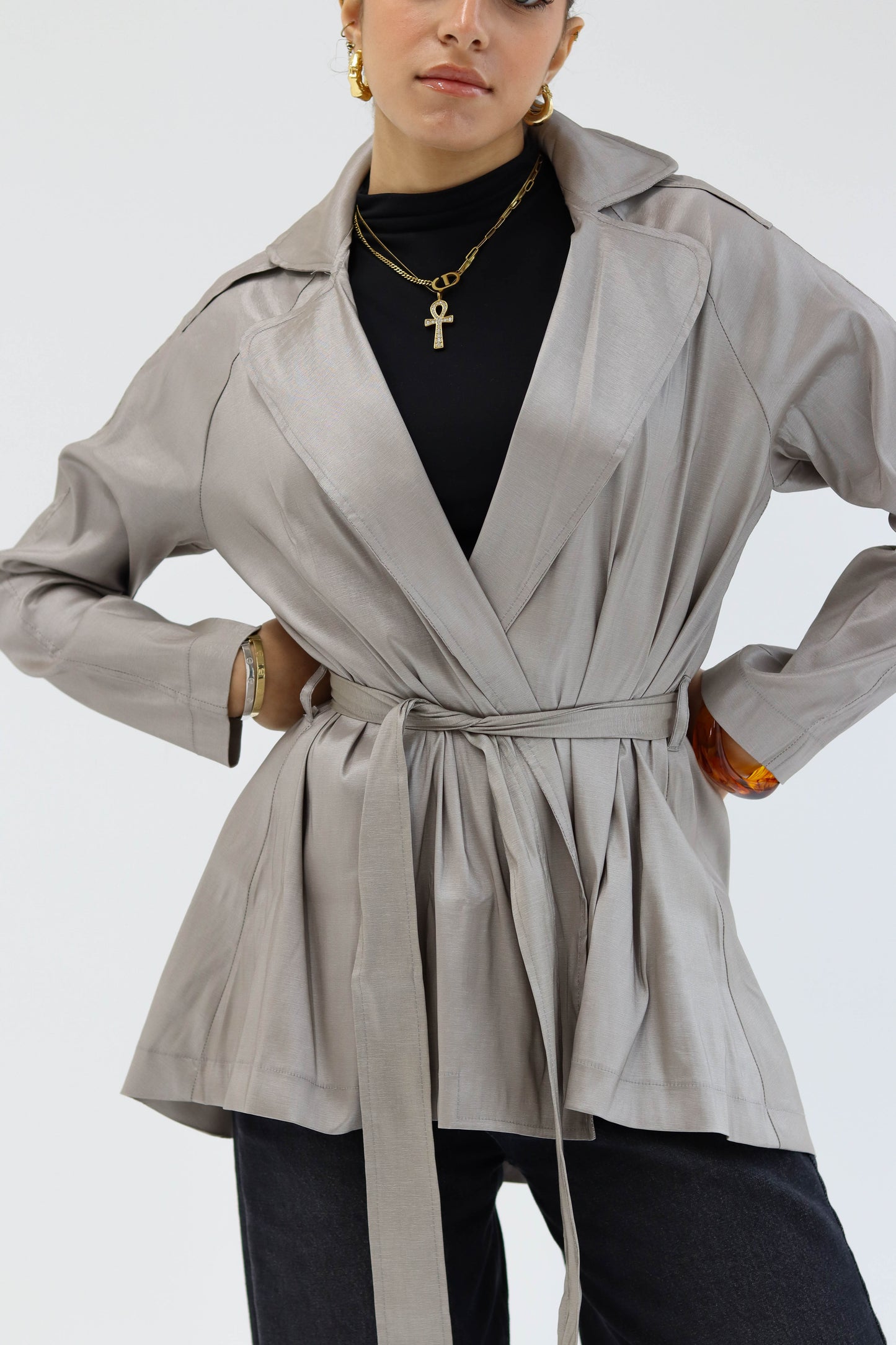 Iris Silver -Blazer