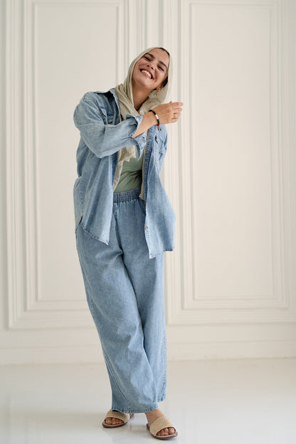 Light Denim Set