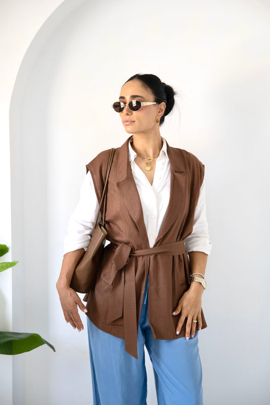 Mocha Muse Vest