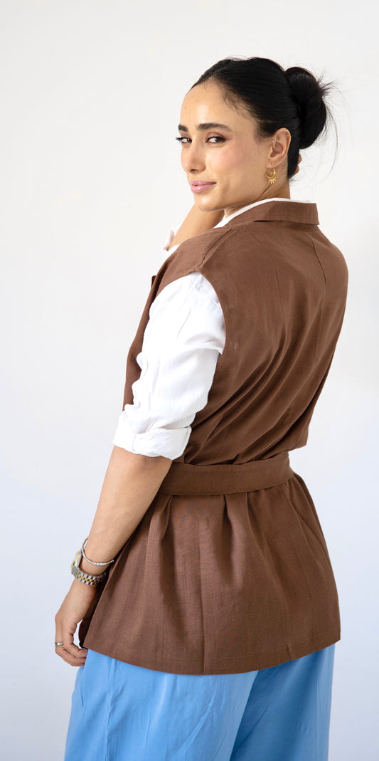 Mocha Muse Vest