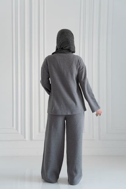 Oversized Wrap Set – Greige