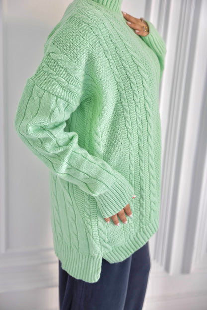 Essential Icy Green Pullover