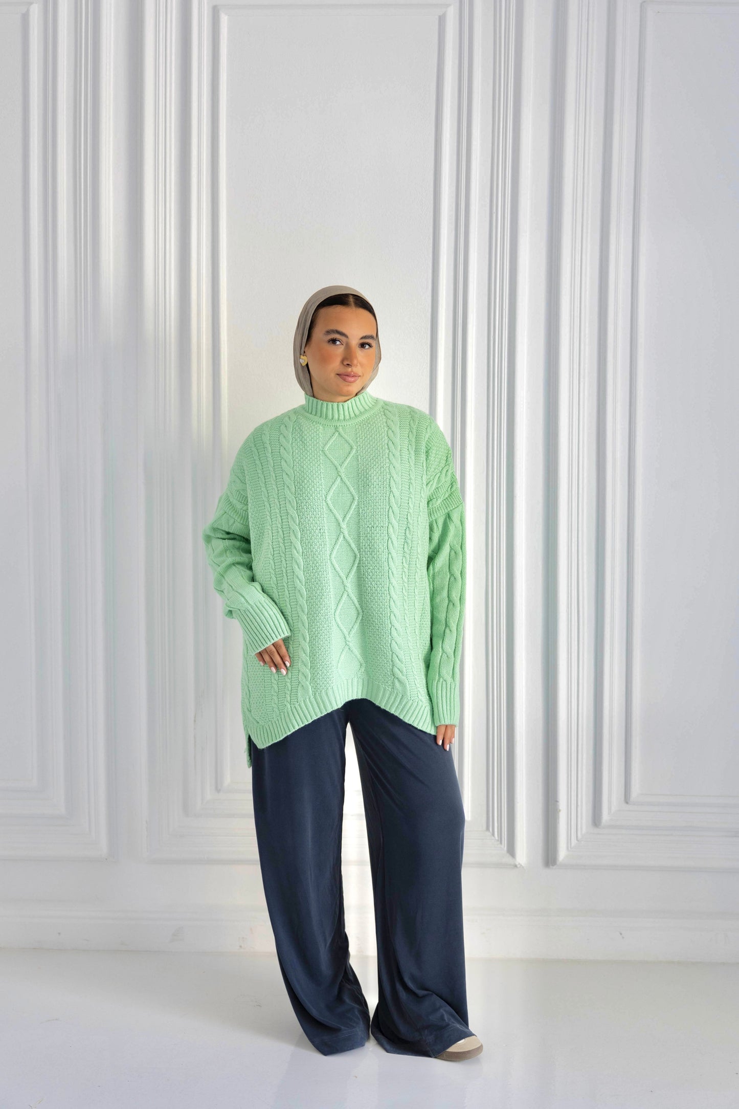 Essential Icy Green Pullover