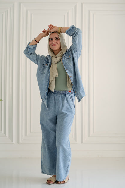 Light Denim Set
