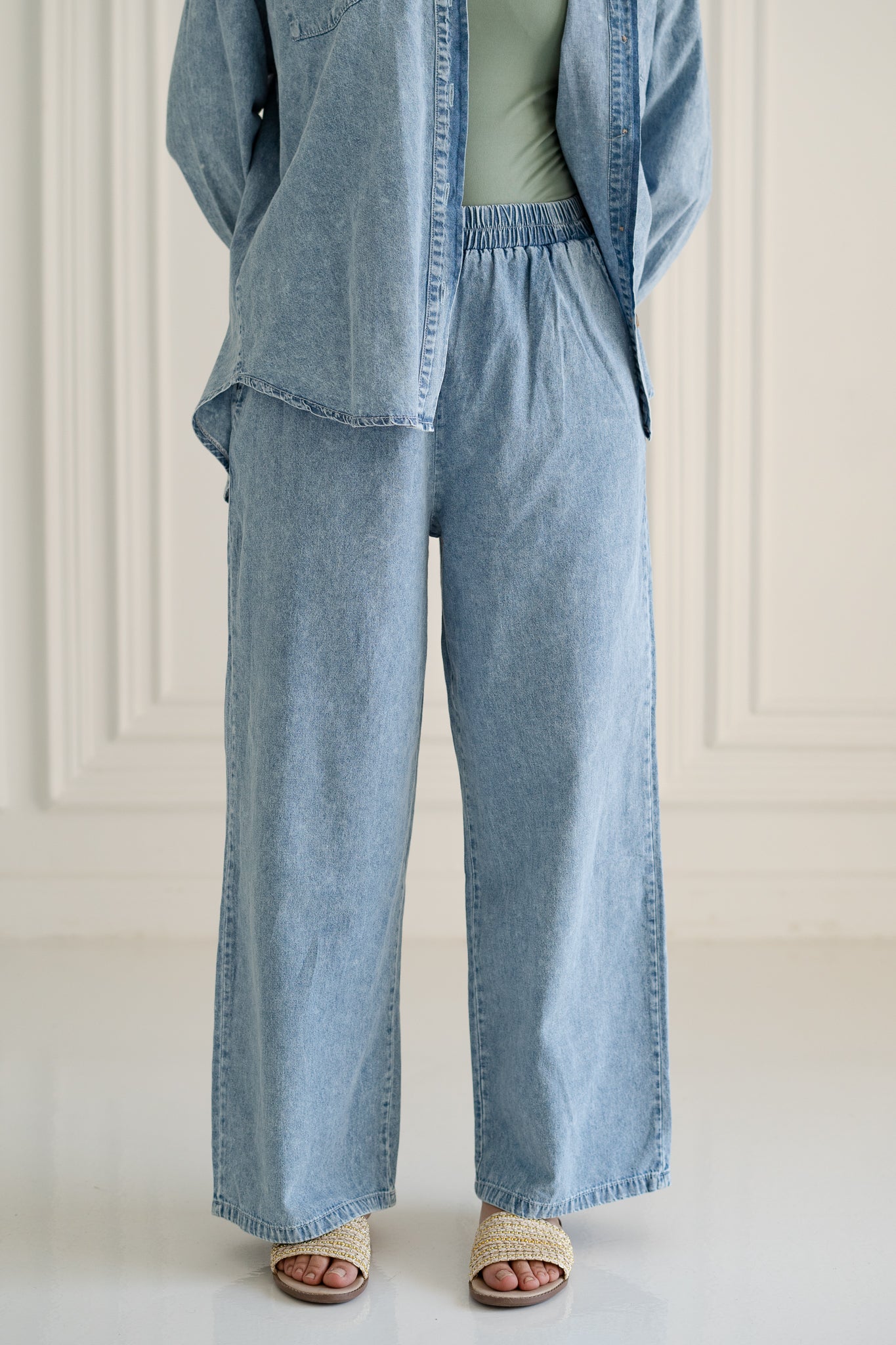 Light Denim Set