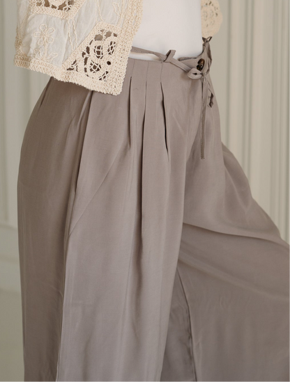 Foggy Grey Pants