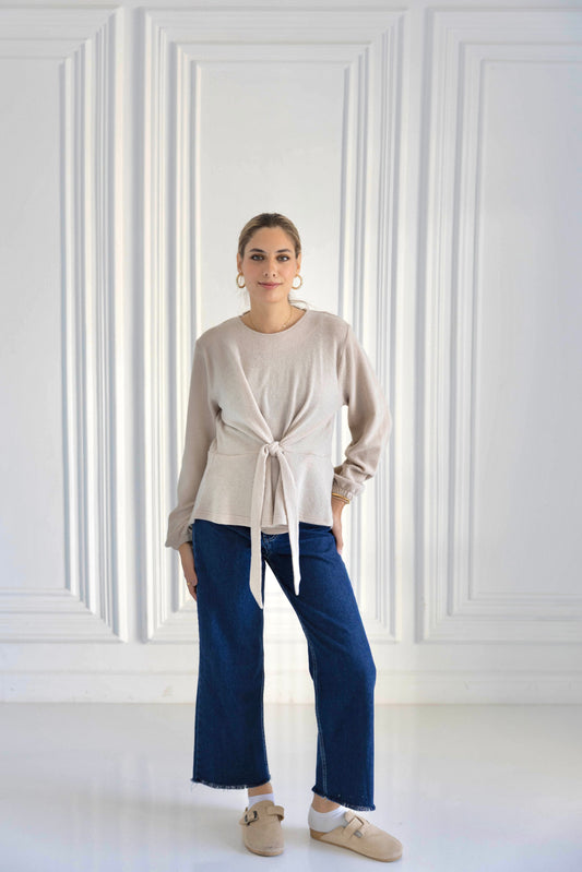 The Tie-Front Top